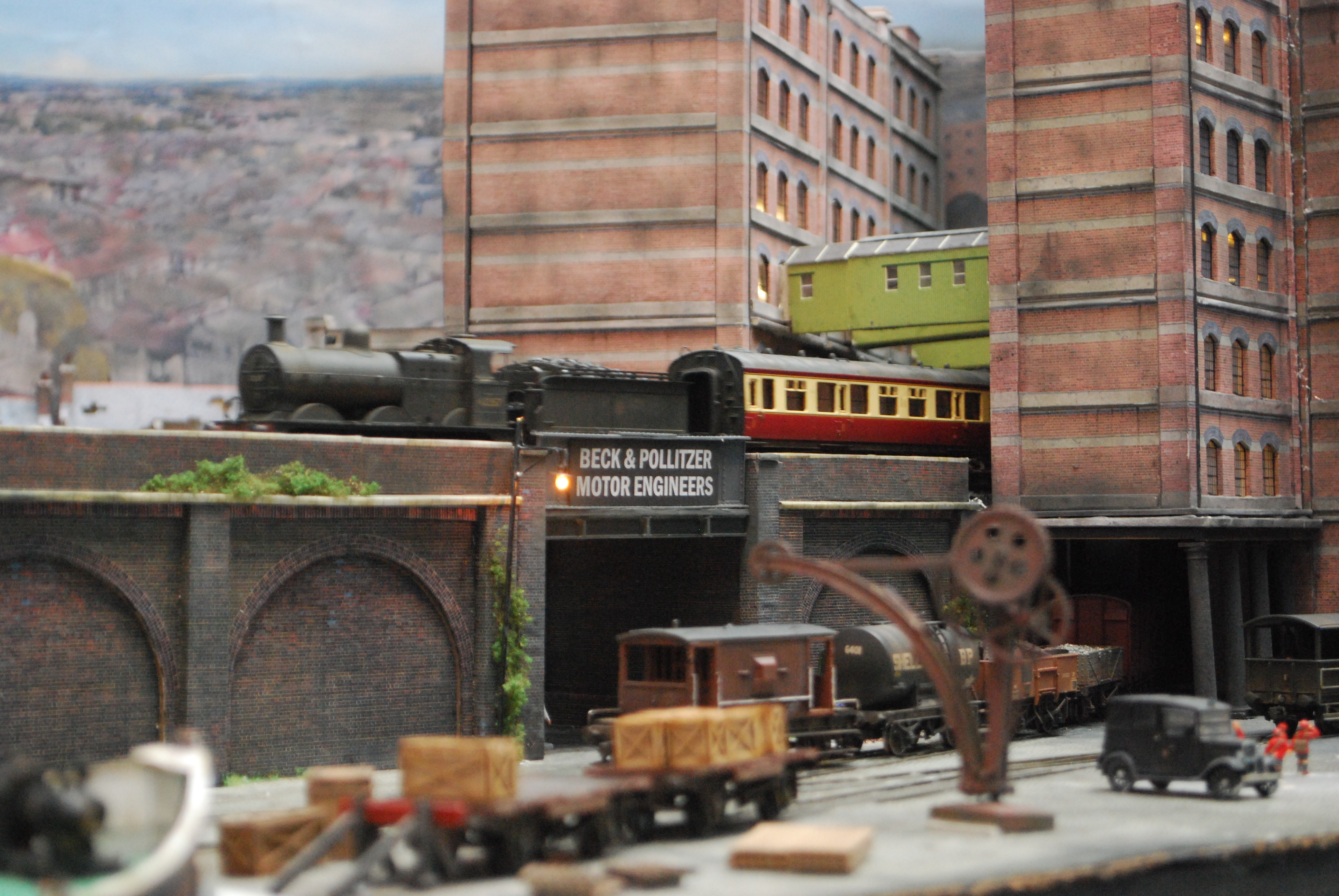 Ealing Road featured in "The Great Model Railway Challenge" and numerous articles about its innovative use of forced perspective, 3D backscenes and entrancing animations. 